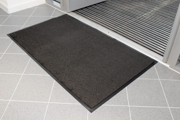Plush Carpet Doormat inside door entrance